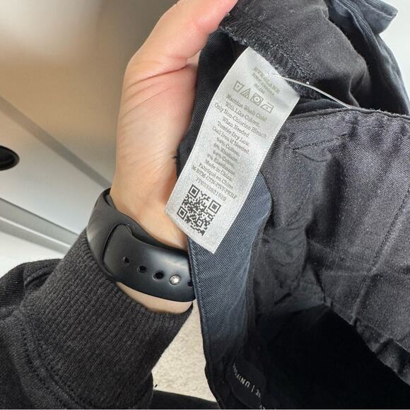 Everlane Uniform The Performance Chino Dark Gray Pants Size 31X30 - Picture 6 of 6